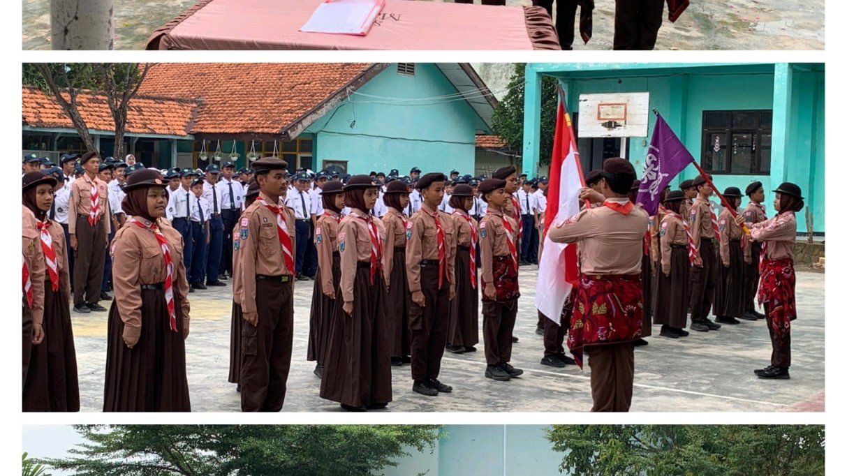 Regenerasi Kepemimpinan, Pengukuhan Pengurus Baru Pramuka Penggalang MTsN Bangkalan Sukses Digelar