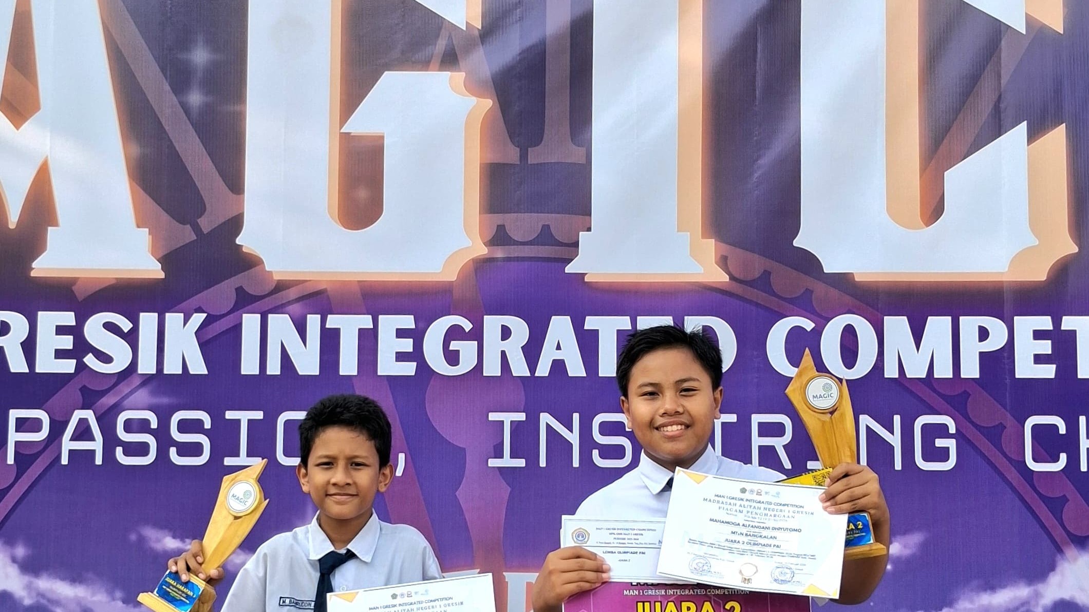 MTsN Bangkalan Raih Prestasi Membanggakan di Ajang Magic Olimpiade PAI