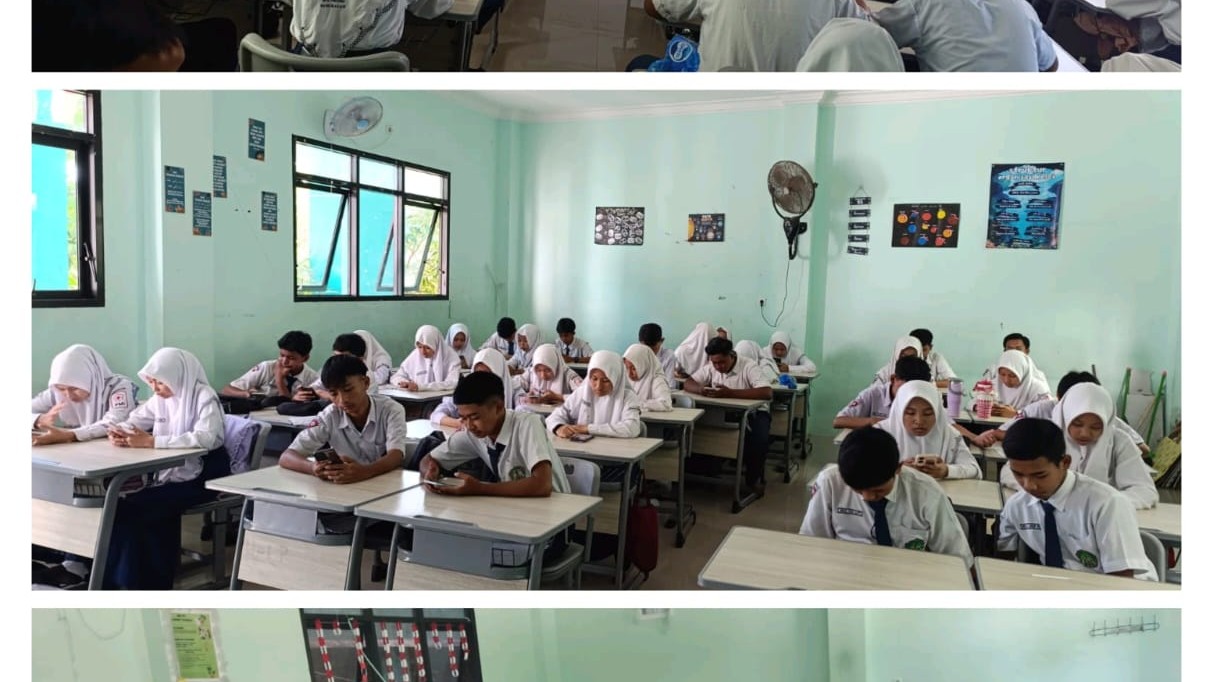 Siapkan Siswa Hadapi TKA, MTsN Bangkalan Gelar Try Out Bersama Ruang Guru