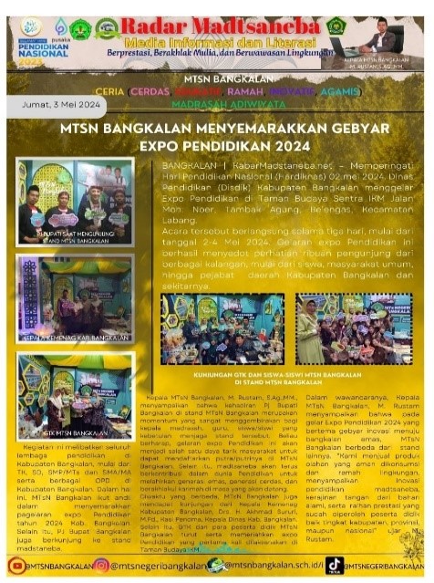 Publikasi informasi dan promosi madrasah